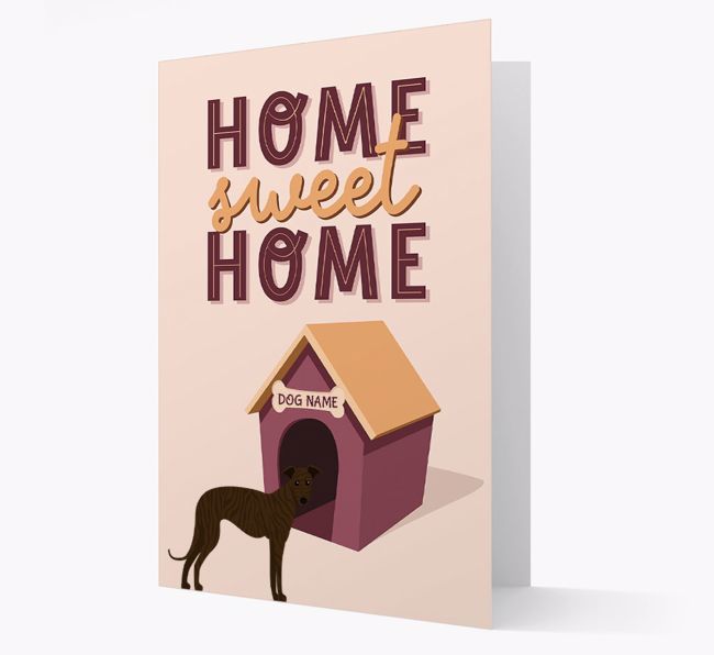 Home Sweet Home: Personalised {breedFullName} Card